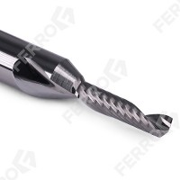 Фреза чистовая спиральная HM: 2x10 s6x50 Z1 RR std