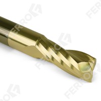Фреза чистовая спиральная HM: 12x42 s12x90 Z2 RR std