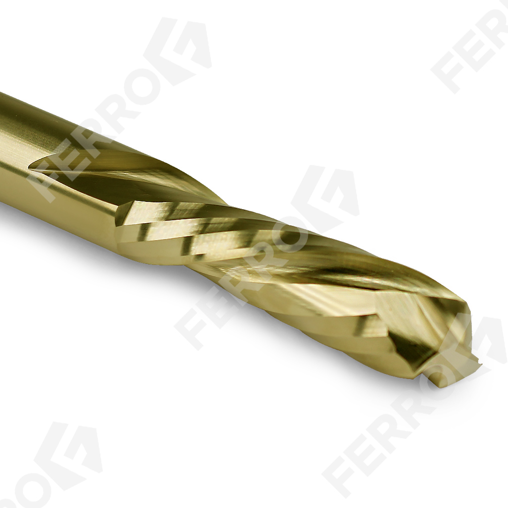 Фреза компрессионная HM: 8x32 s8x80 Z2+2 R std
